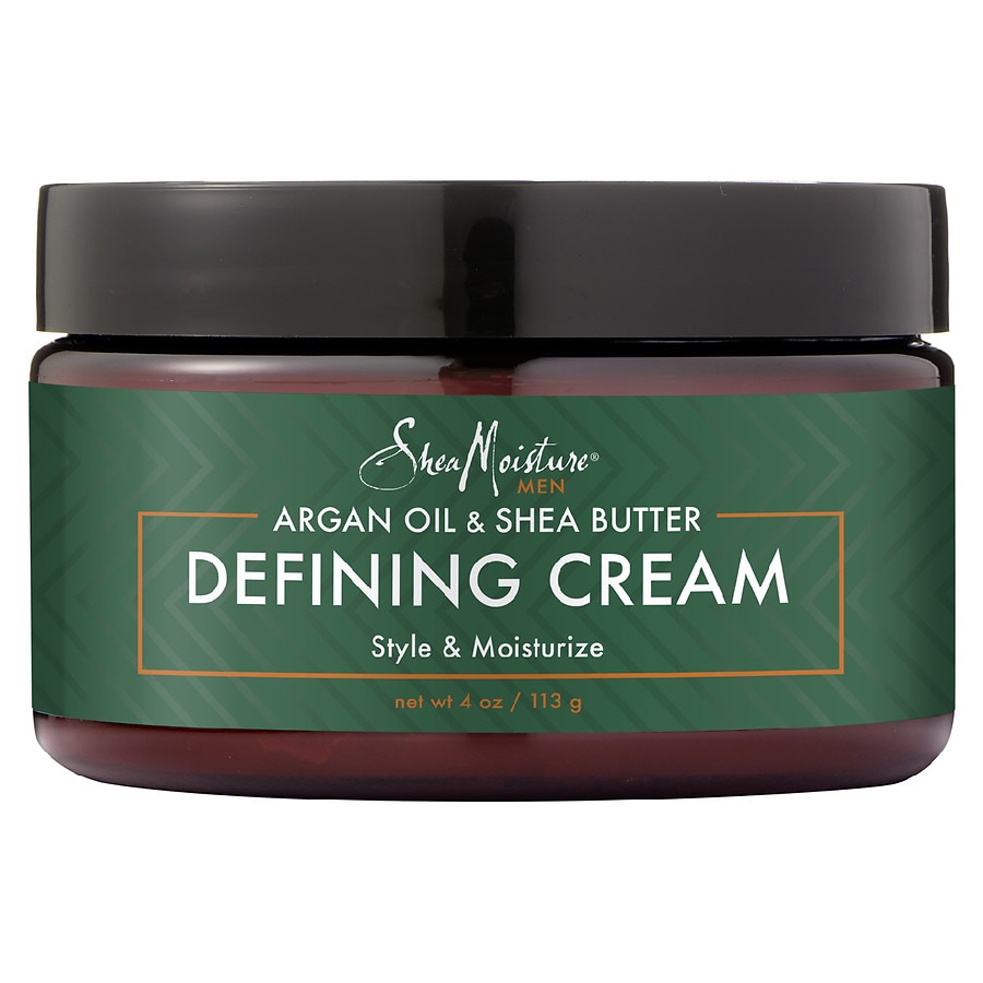 SheaMoisture Defining Hair Cream Argan Oil and Shea - Walmart.com