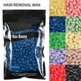 thumbnail image 2 of 3.3 Oz. Wax Beads For Hair Removal - 10 Colors, Pearly-Lustre Depilatory Wax Pellets - No Strip Hard Wax Beans For Men & Women, 2 of 5