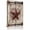 brown, variant on Canvas Wall Art Country Star Canvas Art Print Vintage Dark Black Red Star Berry Beige Barn Gate Pictures Wall Decor for Living Room Bedroom Artwork Decorations Stretched Framed Ready to Hang 10"x10"