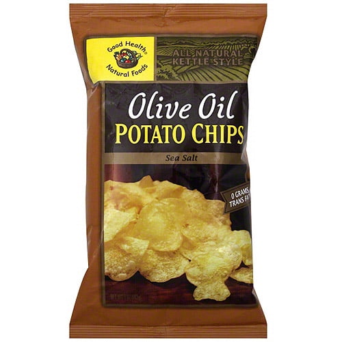 Good Health Natural Foods Sea Salt Potato Chips, 5 oz (Pack of 12) by Generic