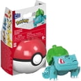 thumbnail image 1 of MEGA Pokémon Bulbasaur Building Toy Kits with Action Figure (30 Pieces) for Kids, 1 of 5