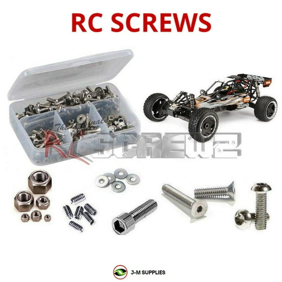 RCScrewZ Stainless Steel Screw Kit hpi076 for HPI Racing 5B Flux #107684 RC Car | SET