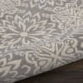 thumbnail image 5 of Walmart Bliss Modern Floral Ivory/Grey 5'3" x Round Area Rug, (5' Round), 5 of 6