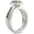 thumbnail image 3 of NYS Jewellrs 14K White Gold Plated 2.40 Ct Round Cut White Diamond Wedding Engagement Bridal Ring Set For Women's 925 Sterling Silver -9.5, 3 of 3