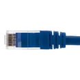 thumbnail image 3 of NavePoint Ethernet Patch Cable CAT6A, UTP, 24AWG, 1 Ft,  10 pack, Blue, 3 of 4