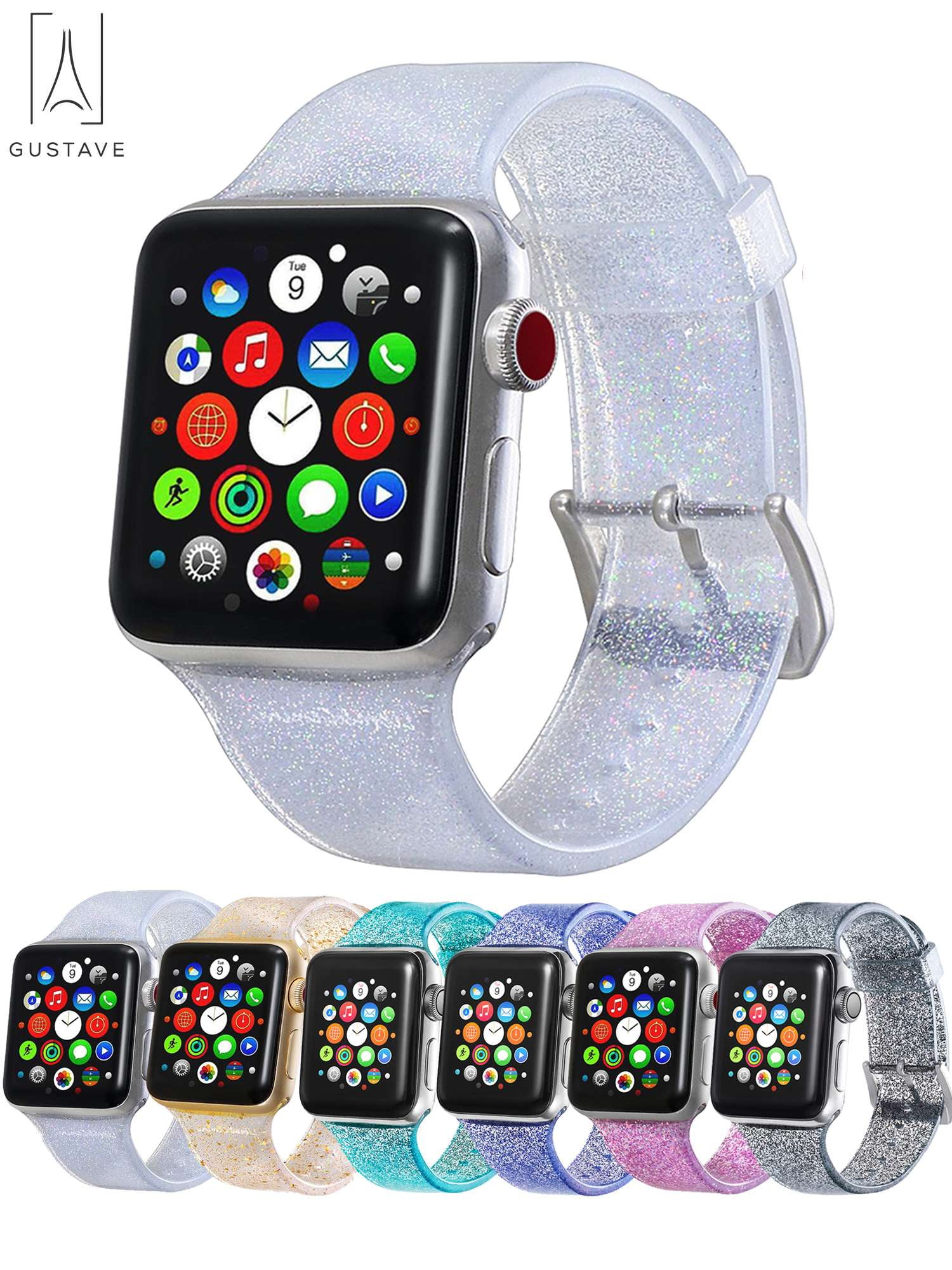 Bracelet Apple Watch aimanté en silicone – eWatch Straps