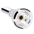 thumbnail image 3 of Trumpet Mouthpiece 3C Horn Nozzle Metal Professional Replacement Musical Instrument Accessories Silver, 3 of 8