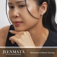 thumbnail image 6 of JeenMata 4 Carat Pear Cut Moissanite Minimalist Solitaire Stud Earrings in 18k White Gold Plating for Women, 6 of 11