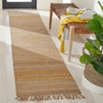 thumbnail image 3 of SAFAVIEH Natural Fiber Gisselle Striped Area Rug, Gold/Natural, 4' x 6', 3 of 8