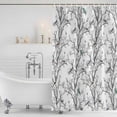 thumbnail image 3 of Natural Trees Branches Shower Curtain, Waterproof Shower Curtains for Bathroom, Colored Birds Vintage Rustic Washable Fabric Bathtub Curtain Set Bath Decor with 12 Hooks Extra Long 72"x96", 3 of 8