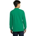 thumbnail image 3 of Port & Company Men's Mock Turtleneck Long Sleeve T-Shirt - PC61M, 3 of 4
