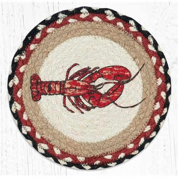 Capitol Importing 80-430FL 10 x 10 in. MSPR-430 Fresh Lobster Printed Round Trivet