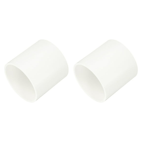 75mm Pipe Coupling Adapter, 2Pcs Pipe Fittings, White