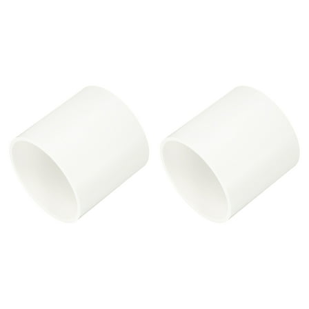 75mm Pipe Coupling Adapter, 2Pcs Pipe Fittings, White