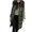 Army Green, variant on TIHLMK Coat Women Solid Casual Thicker Winter Slim Down Lammy Jacket Coat Overcoat Coffee