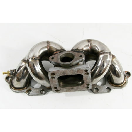 - TOP Mount Stainless Steel Turbo Manifold For 89-98 Nissan 240SX SR20DET