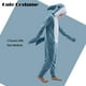 thumbnail image 3 of Pijama onesie DKRUW, disfraz de tiburón para Halloween, cosplay, adulto, 3 of 6