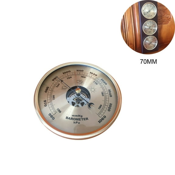 Techinal Pressure Gauge Tool Barometer Weather Station High Precision Barometer Household In-door Wall Mounted Barometer