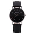 thumbnail image 1 of Sleek Minimalist Fashion with Strap Dial Men's Quartz Leather Watch Gift Watch, 1 of 3