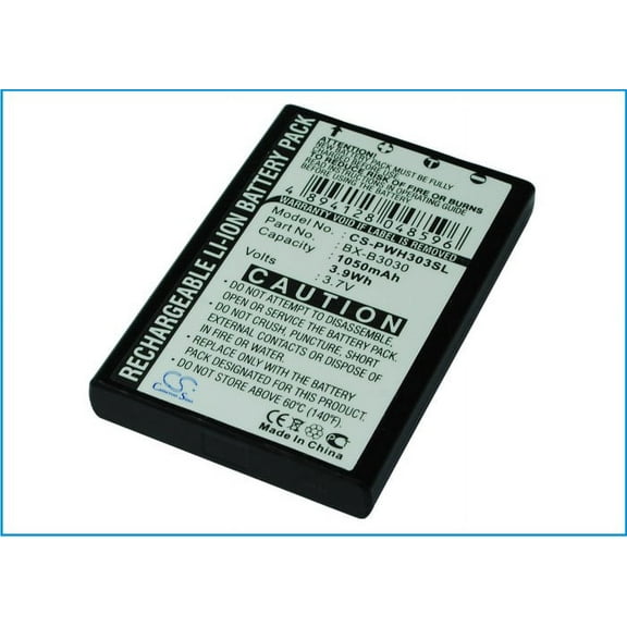 Battery for Panasonic BX-B3030 CE-3030 WX-B3030 Attune 3020 3050 WX-H3030 T3020
