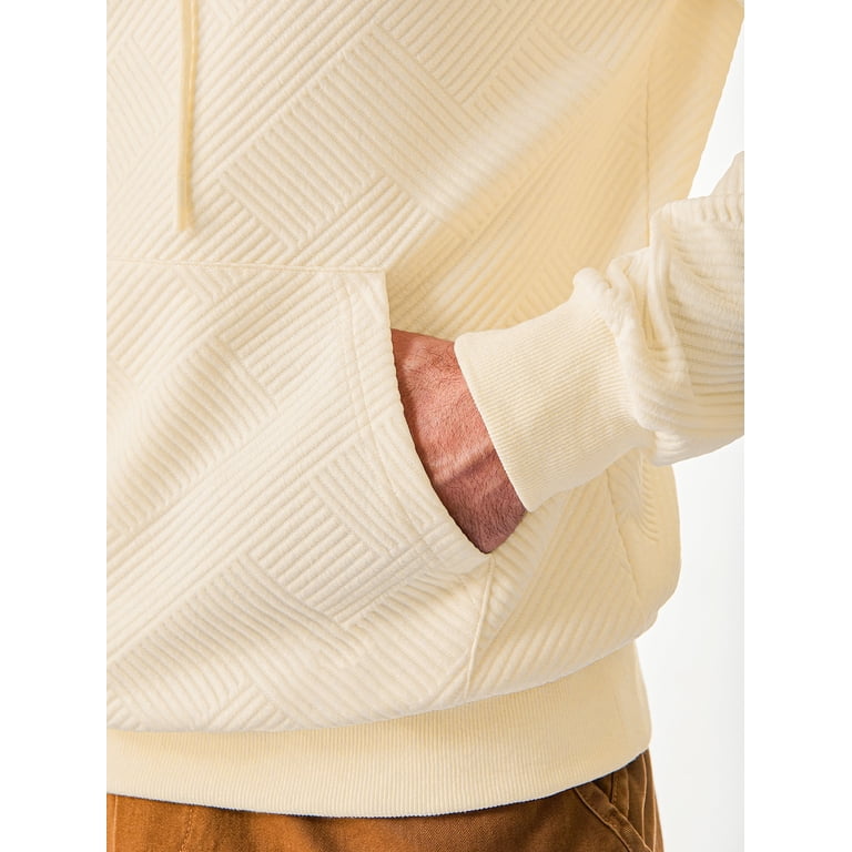 Gents Bliss Men's Geometric Texture Long Sleeve Hoodie photo 3