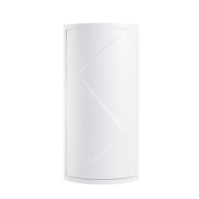 Kearding Accesorios de baño cómodos de plástico para baño - Gabinete de accesorios de baño duradero y que ahorra espacio para baño Almacenamiento y organización del hogar blanco