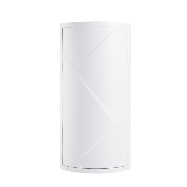 Bewildely Organizador de baño multifuncional: fácil de limpiar e impermeable Accesorios de baño que ahorran espacio Hogar elegante Almacenamiento y organización del hogar blanco