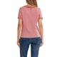 thumbnail image 3 of INSPIRAR CHIC Blusas de Mujer con Cuello Peter Pan en Contraste, con Lunares, de Manga Corta, Talla XS, Rosa Oscuro, 3 of 6