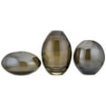 thumbnail image 1 of Torre & Tagus 901430 Vases à Lustre Assortis, Mini, Fumée, Lot de 3, 1 of 1