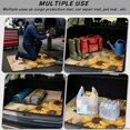thumbnail image 3 of DISNIMO Trunk Mat for SUV Sunflower Butterfly Print All Weather Cargo Liner Non-Slip Scratch-Proof Dog Trunk Liner Universal Size Protection Mat for SUV Truck Sedan, 3 of 7