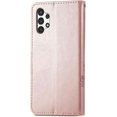 thumbnail image 3 of Wallet Phone Case for Samsung Galaxy A13 4G (Not fit 5G), PU+TPU Leather Flip Kickstand Case with Magnetic Clasp and Cash Card Slots Holder Cover for Samsung Galaxy A13 4G SYC Rose Gold, 3 of 8
