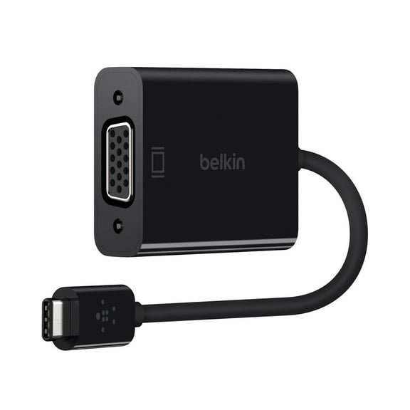 Belkin Type-c To Vga Adapter - External Video Adapter - Type-c - Vga - Black