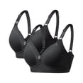 thumbnail image 1 of Puntoco Sujetadores sin aros para mujer Sujetadores para mujer Ropa interior con aros Ropa interior de uso diario Sujetadores, 1 of 4