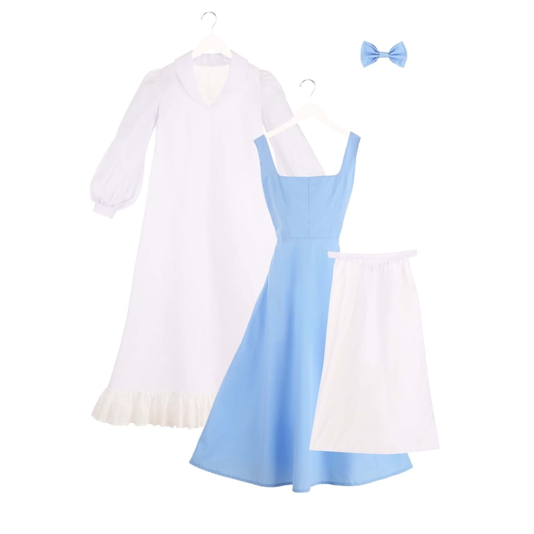 blue dress for baby girl Plus Size Blue Belle Costume from Beauty and the Beast – Cosplayrr main image 1