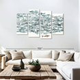 thumbnail image 3 of Elephant Stock The Explorer Wall Art - Horizontal Multi Panel Canvas - Living Room Wall Decor - Animal Multi Panel - White And Blue Decor By Norman Wyatt Jr. - 75" x 48", 3 of 8
