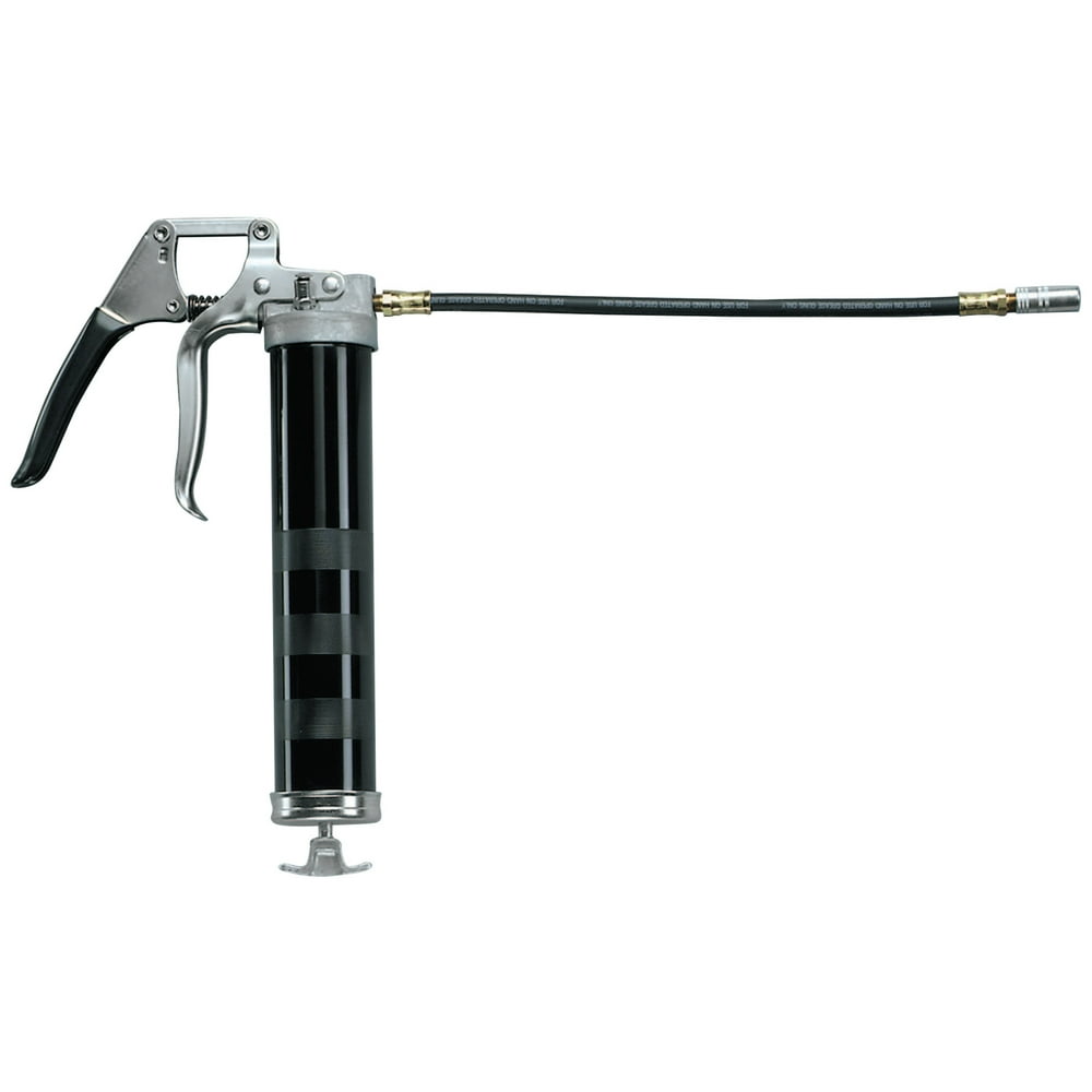 Plews HD Pistol Grease Guns, 14 oz, 7,000 psi, 18 in, Liquid grease