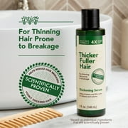 Thicker Fuller Hair Thickening Serum, with Mongongo Oil and Green Coffee, 5 oz
