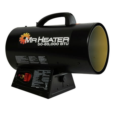 Mr. Heater MH85QFAV QBT Forced Air Propane Heater, 50000-85000 (Best Gas Forced Air Furnace)