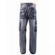 thumbnail image 3 of Pantalones cargo para hombre, estilo vintage, para exteriores, a la moda, lisos, informales, con bolsillos, 3 of 8