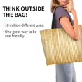 thumbnail image 2 of Fotbe Bamboo Wall Bolsa Tote Estética de Lona con Estampado para Mujer - Bolsa Reutilizable de Hombro Casual para Vacaciones, Compras, Trabajo y Gimnasio, 2 of 8