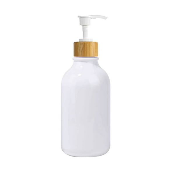 Shampoo and Conditioner Dispenser,Empty Plastic Pump Bottles Dispenser, Refillable Plastic Shampoo Pump Bottles with Waterproof Labels,Body Wash Dispenser for Bathroom