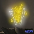thumbnail image 5 of Handmadetneonsign First Eat It Neon Sign, Italian Cuisine Neon Sign, Pasta Led Sign, Home Wall Decor 92386, 5 of 5