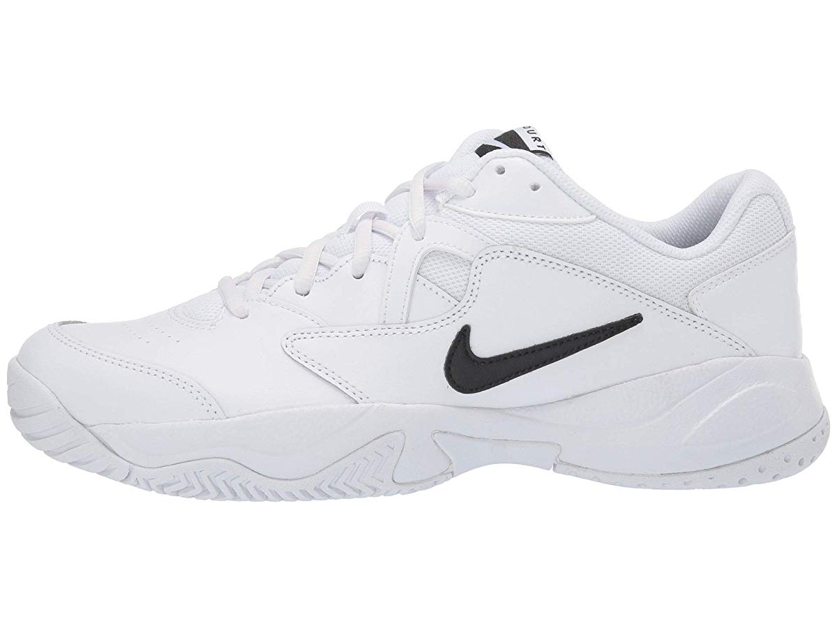 Mm Nervio Leonardoda Nike Court Lite 2 White/Black/White - Walmart.com