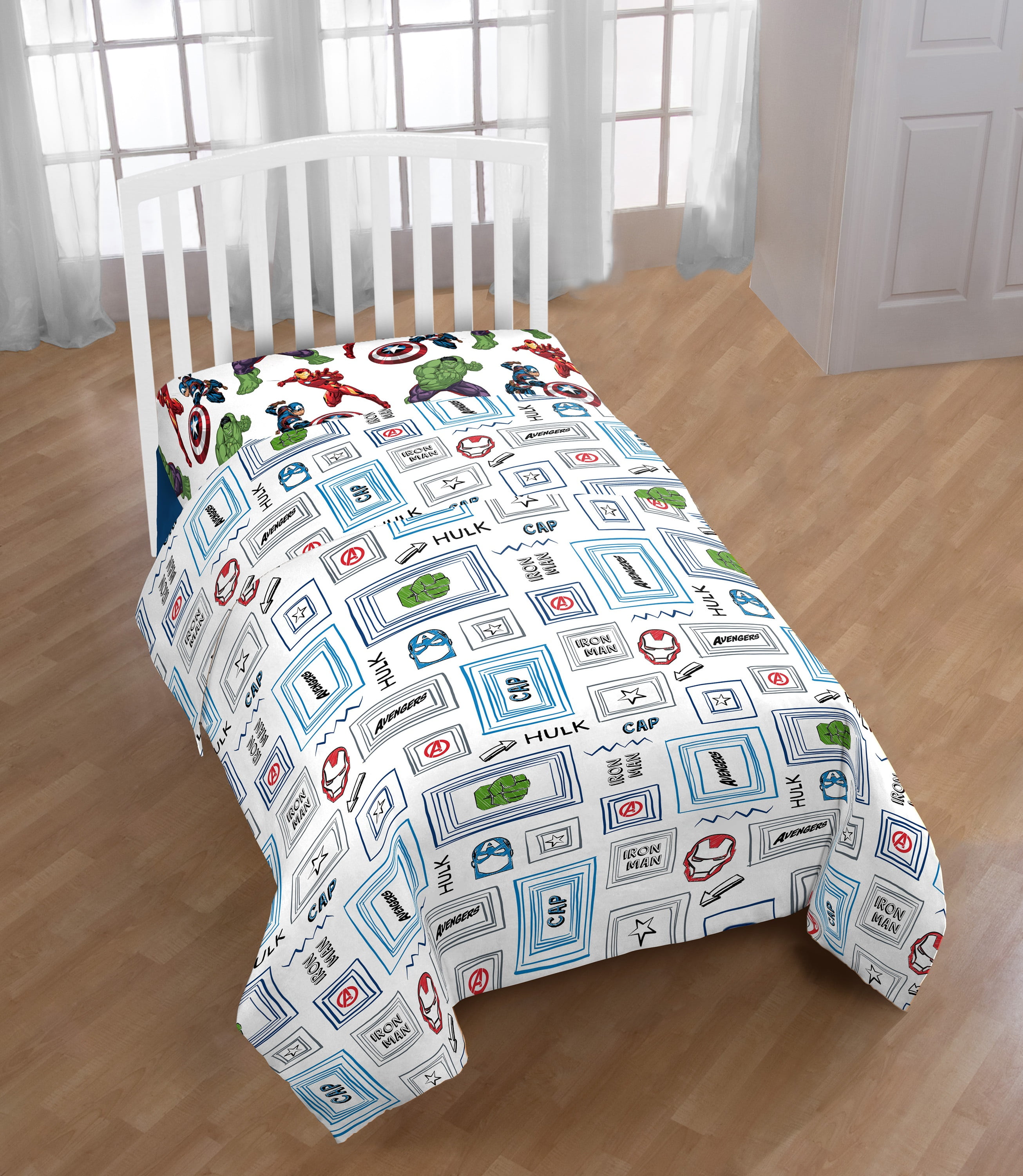 Marvel Avengers 'Hero Time' Bed Sheet Set