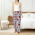 thumbnail image 2 of Haiem Ladybug Women's Pajama Pants Ultra Lightweight Pjs Bottoms Sleepwear Bottom Pants With Pocket Drawstring-Large, 2 of 7