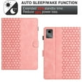 thumbnail image 2 of Dteck Built-in Card Slots Wallet Case for Lenovo Tab M11 11-inch TB330FU TB330XU,Magnetic Leather Auto Sleep/Wake Case Shockproof Kickstand Cover for Lenovo Tab M11 2024,Pink, 2 of 6