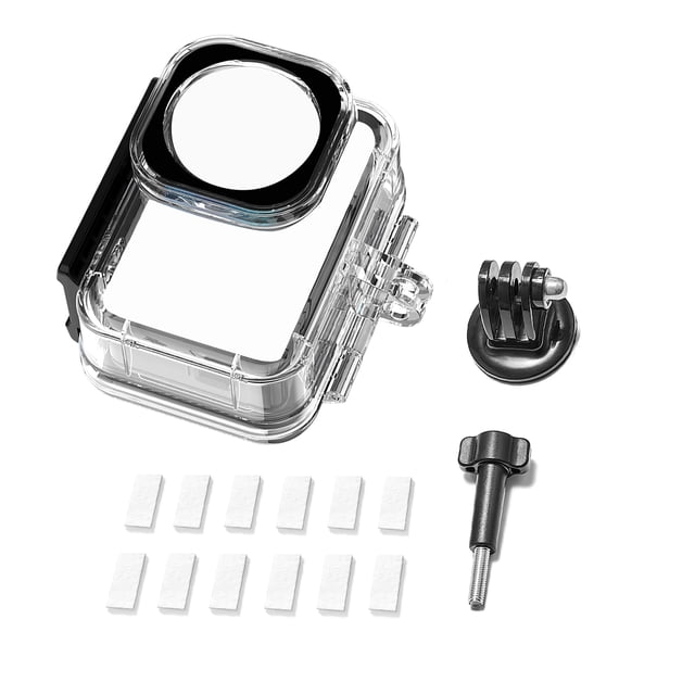 APPLAYERR Waterproof Camera Housing Case For DJI Osmo Action 6 Scratch Resistant PC Structure Tempered Glass Lens Cover