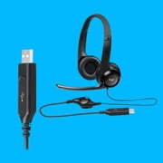 LOGITECH, INC., H390 USB Headset w/Noise-Canceling Microphone