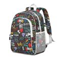 thumbnail image 2 of I Love My Dogs Art Backpack for School,Cute School Bag,Schoolbag with Adjustable Shoulder Straps & Padded Back,15"x11.42"x5.5", 2 of 6