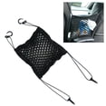 thumbnail image 5 of BUYISI Universal Car Back Rear Trunk Storage Net Bag Cargo Elastic String Car Seat Net Mesh Storage Bag Pocket Auto Organizer Holder, 5 of 5
